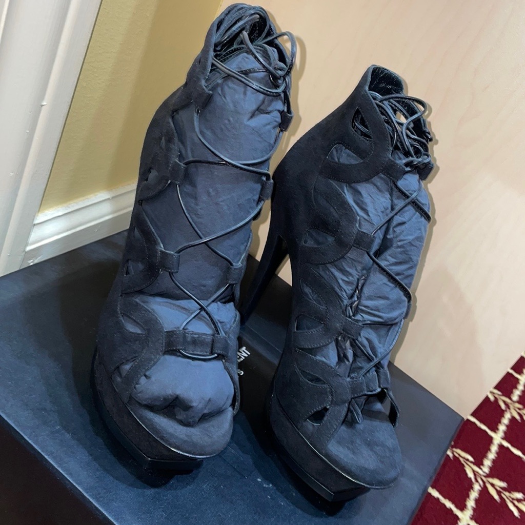 Brand New Saint Laurent Heels